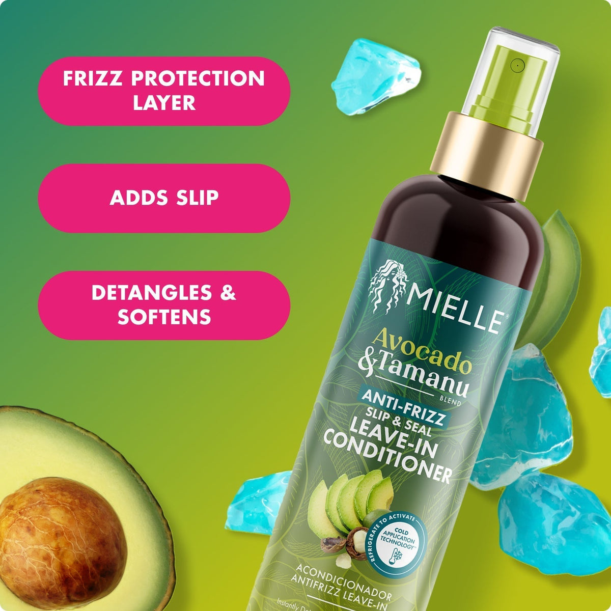 Avocado & Tamanu Anti-Frizz Slip & Seal Leave-In Conditioner