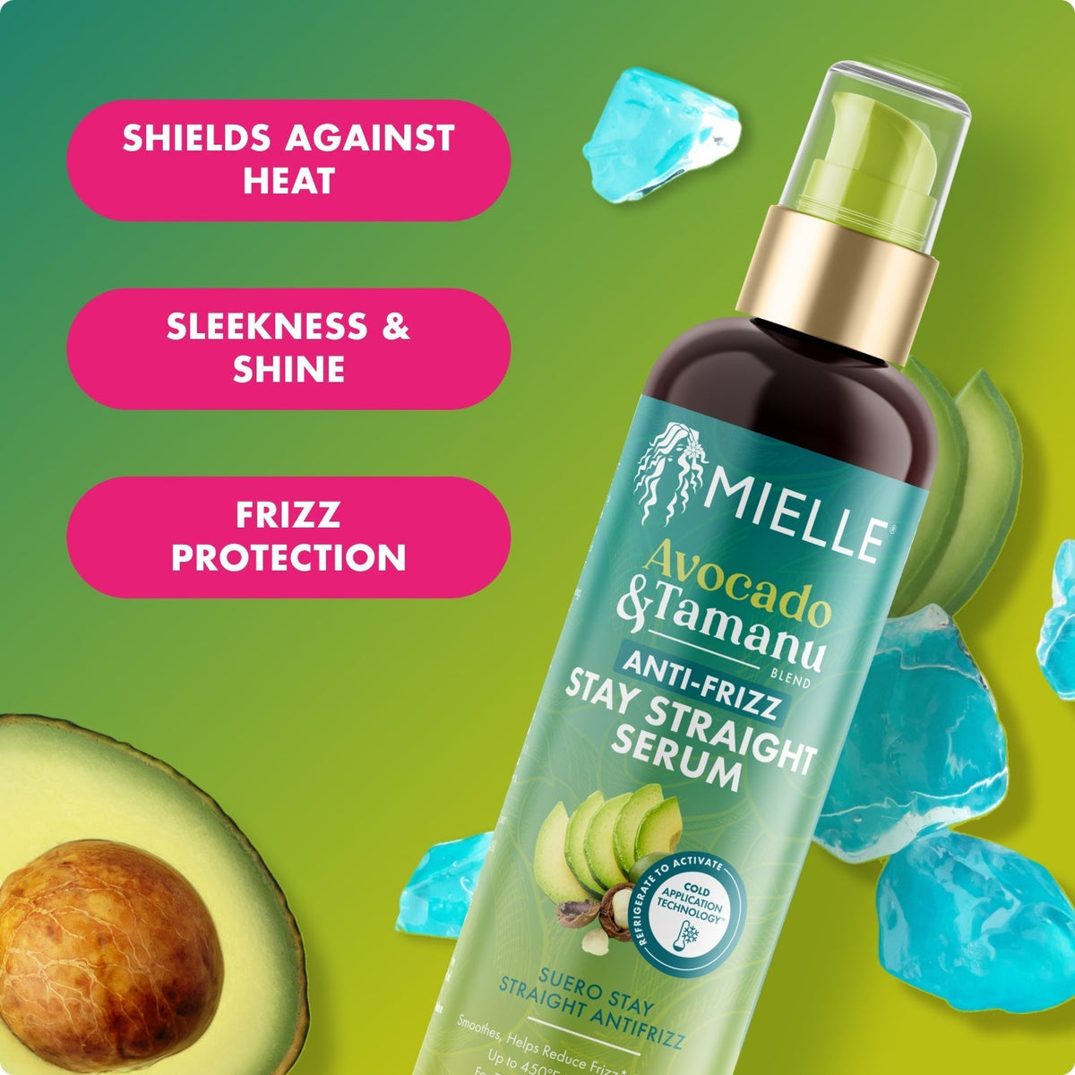 Avocado & Tamanu Anti-Frizz Stay Straight Serum