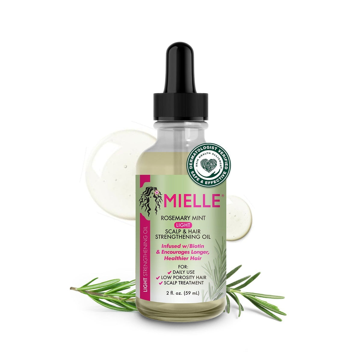 Rosemary Mint Light Scalp & Hair Strengthening Oil