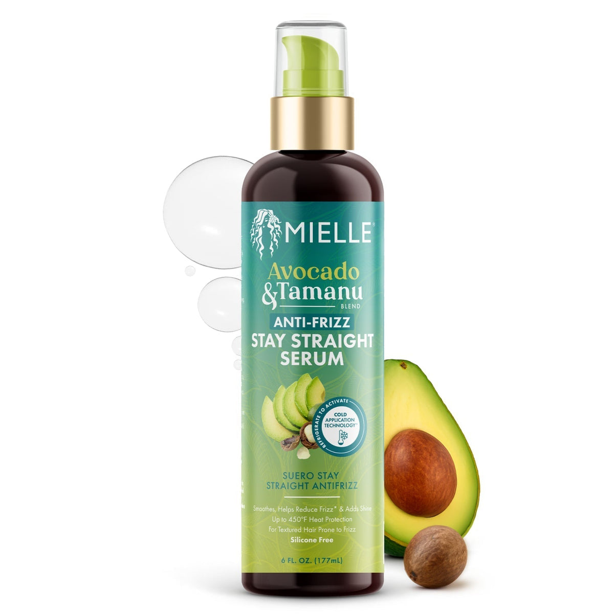 Avocado & Tamanu Anti-Frizz Stay Straight Serum