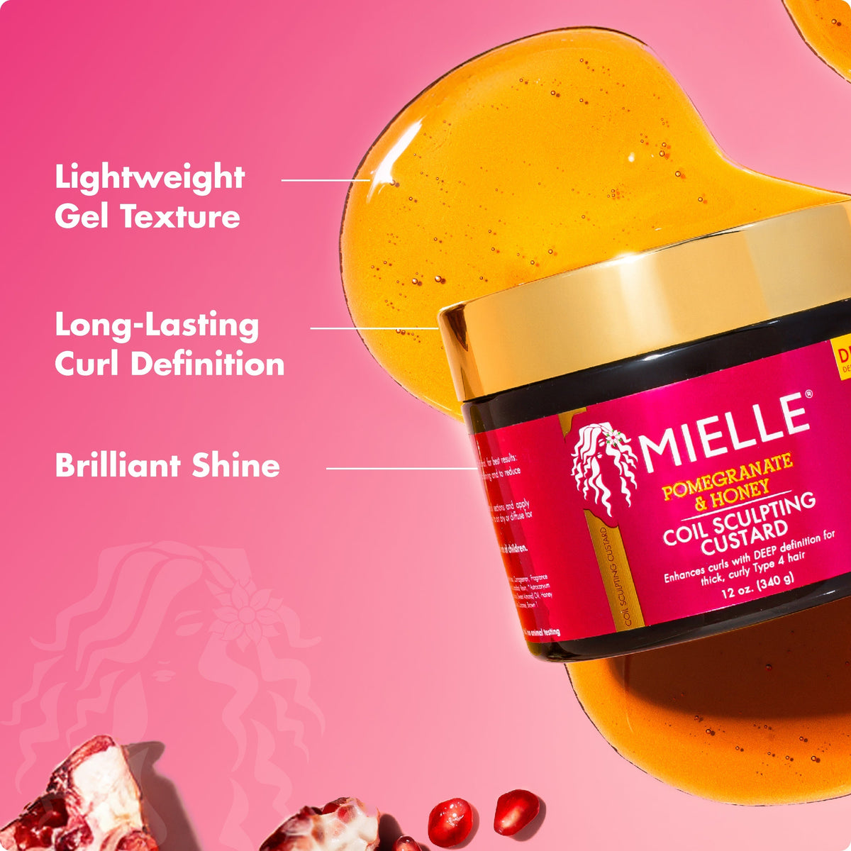 Pomegranate & Honey Coil Sculpting Custard