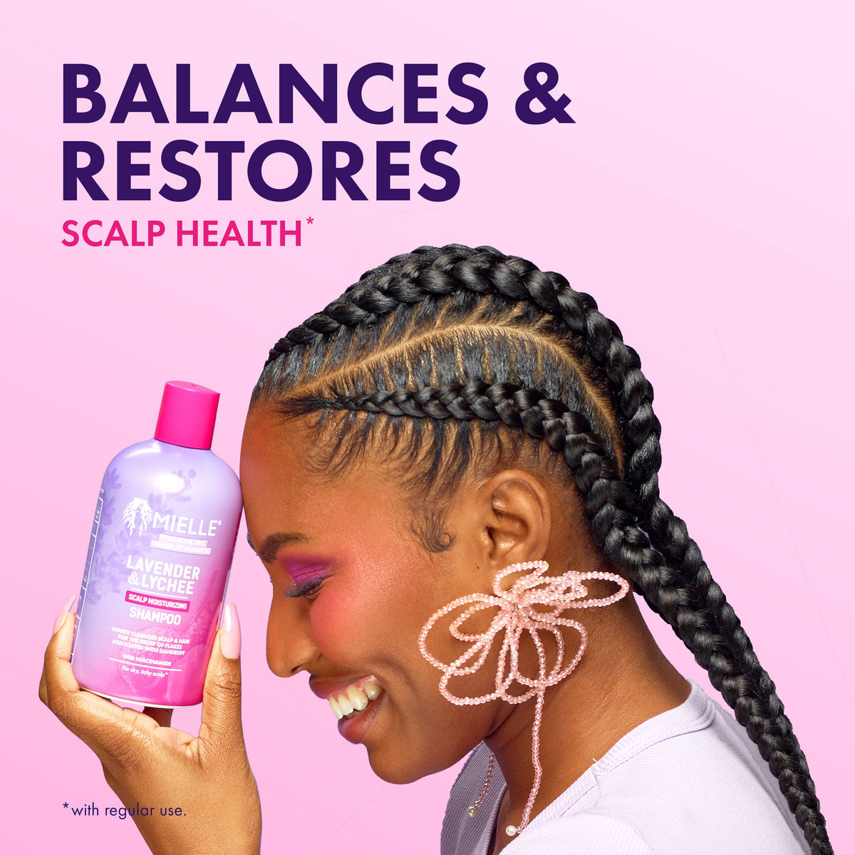 Lavender & Lychee Scalp Moisturizing Shampoo
